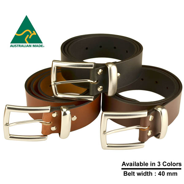 40mm Australian Leather Belt